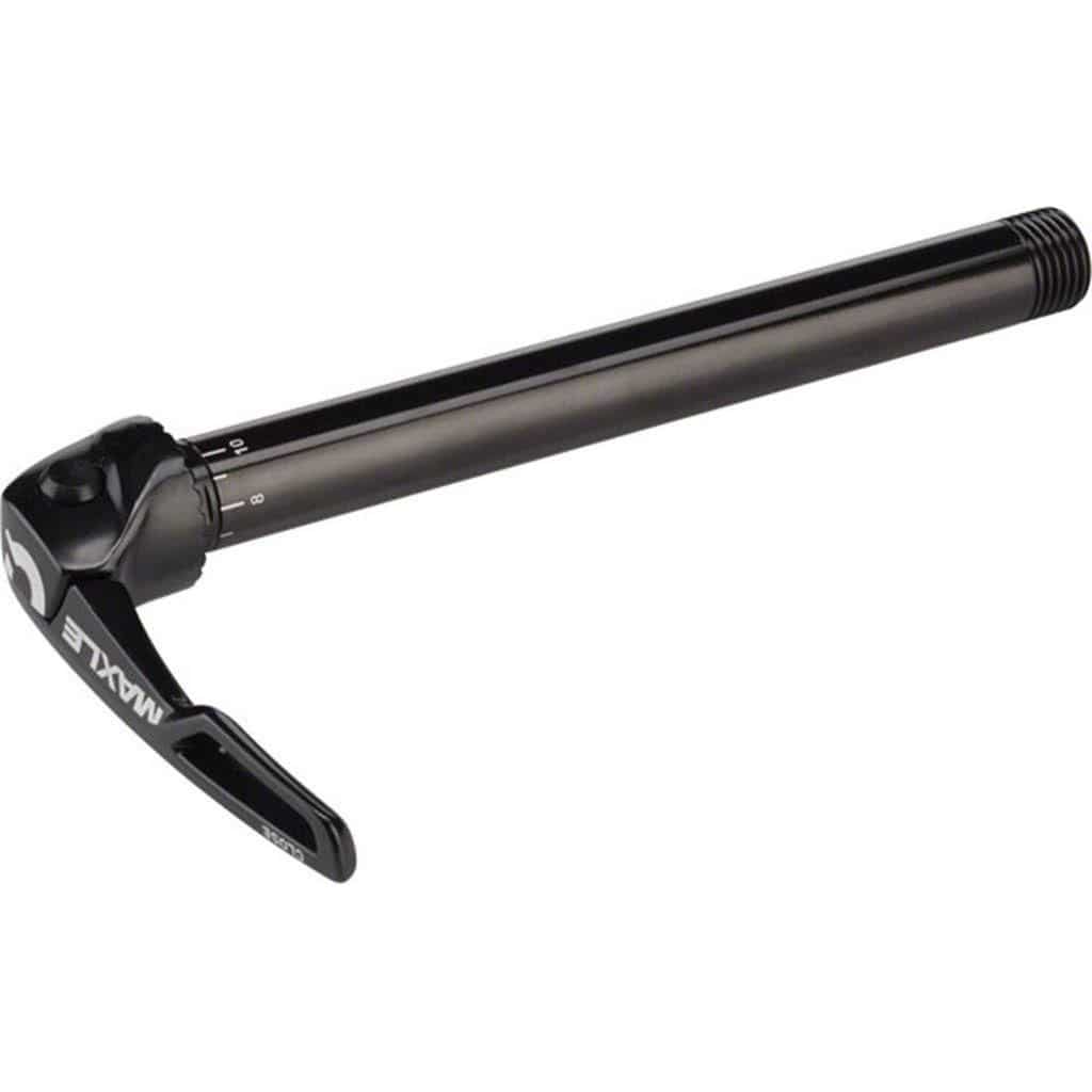 Sram naafblokage Maxle Ultimate 148/12 voor mountainbike, zwart metalen naaf met snelle sluiting en montageonderdelen