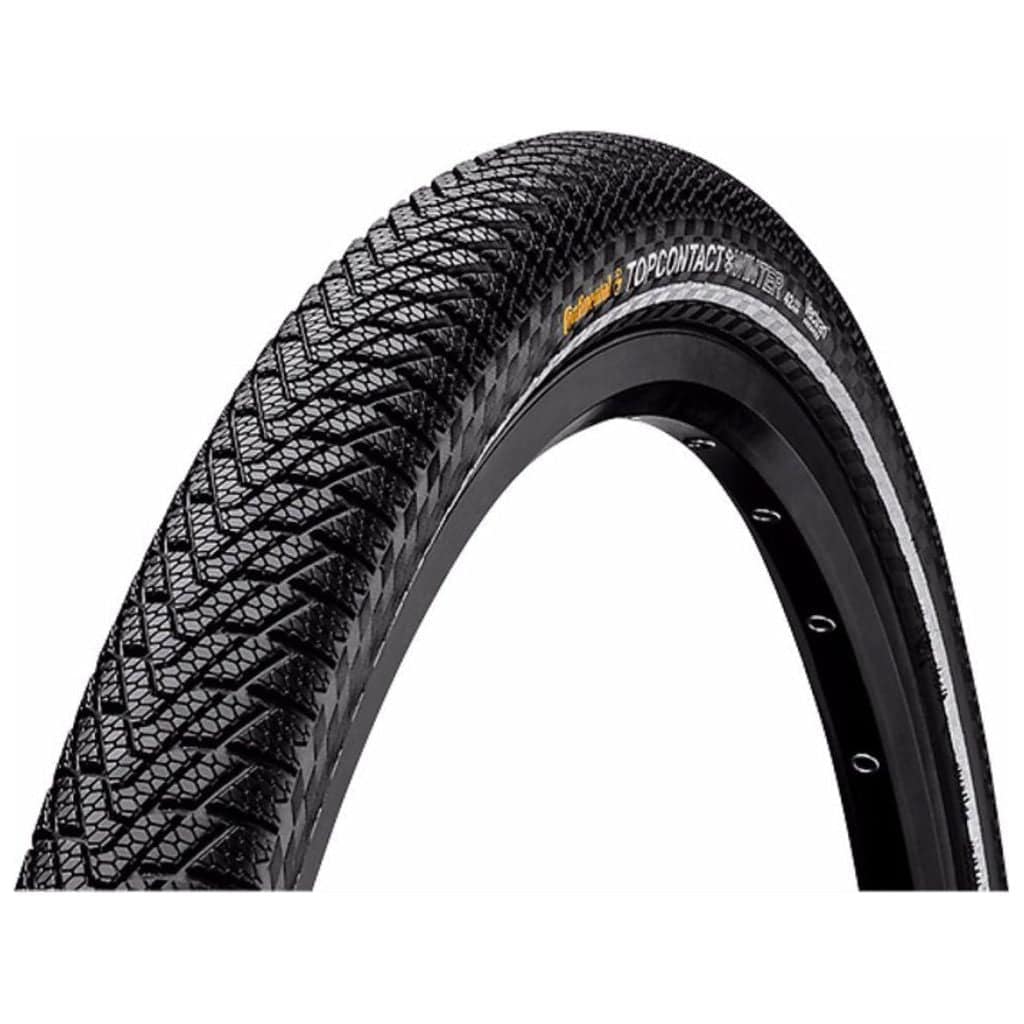 Continental 27.5" Top Contact Winter II Premium E-bike buitenband met Vectran breaker, zwart, vouwband, 50-584.