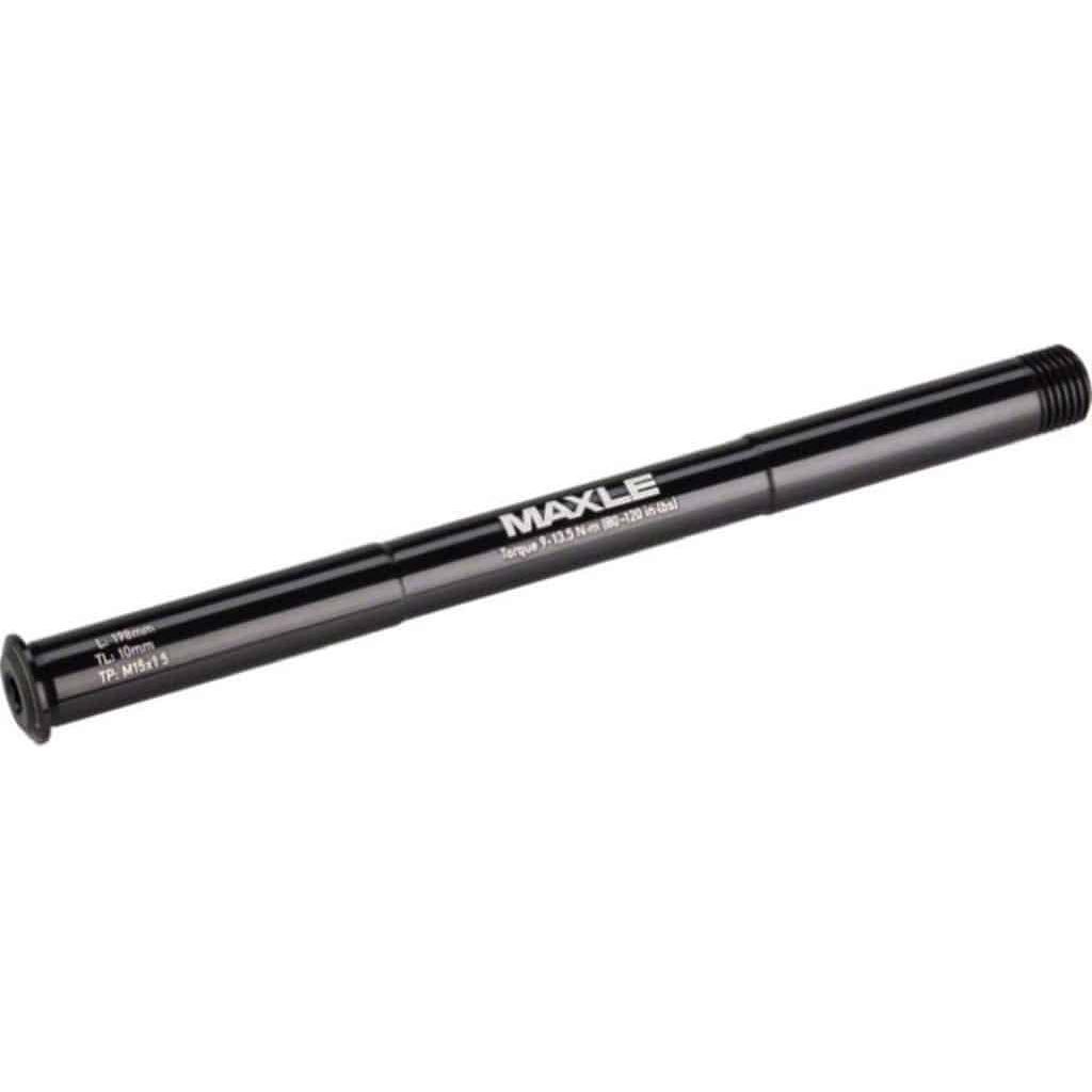 Sram Naaf Blocage Maxle Stealth 142/12 Race 160, close-up van de snelspanner en naaf voor racefietsen
