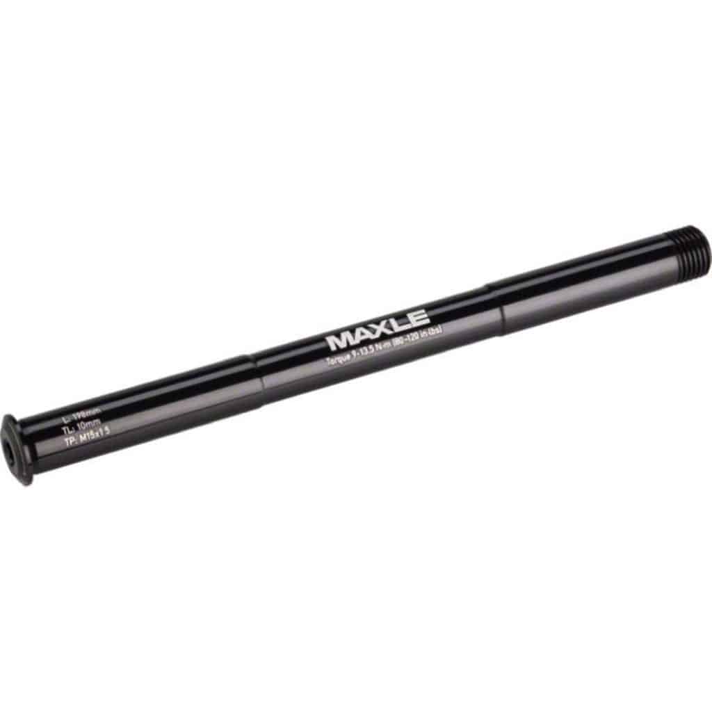 Sram Naafd Blocage Maxle Stealth 148/12 voor mountainbike, zichtbaar op de afbeelding.