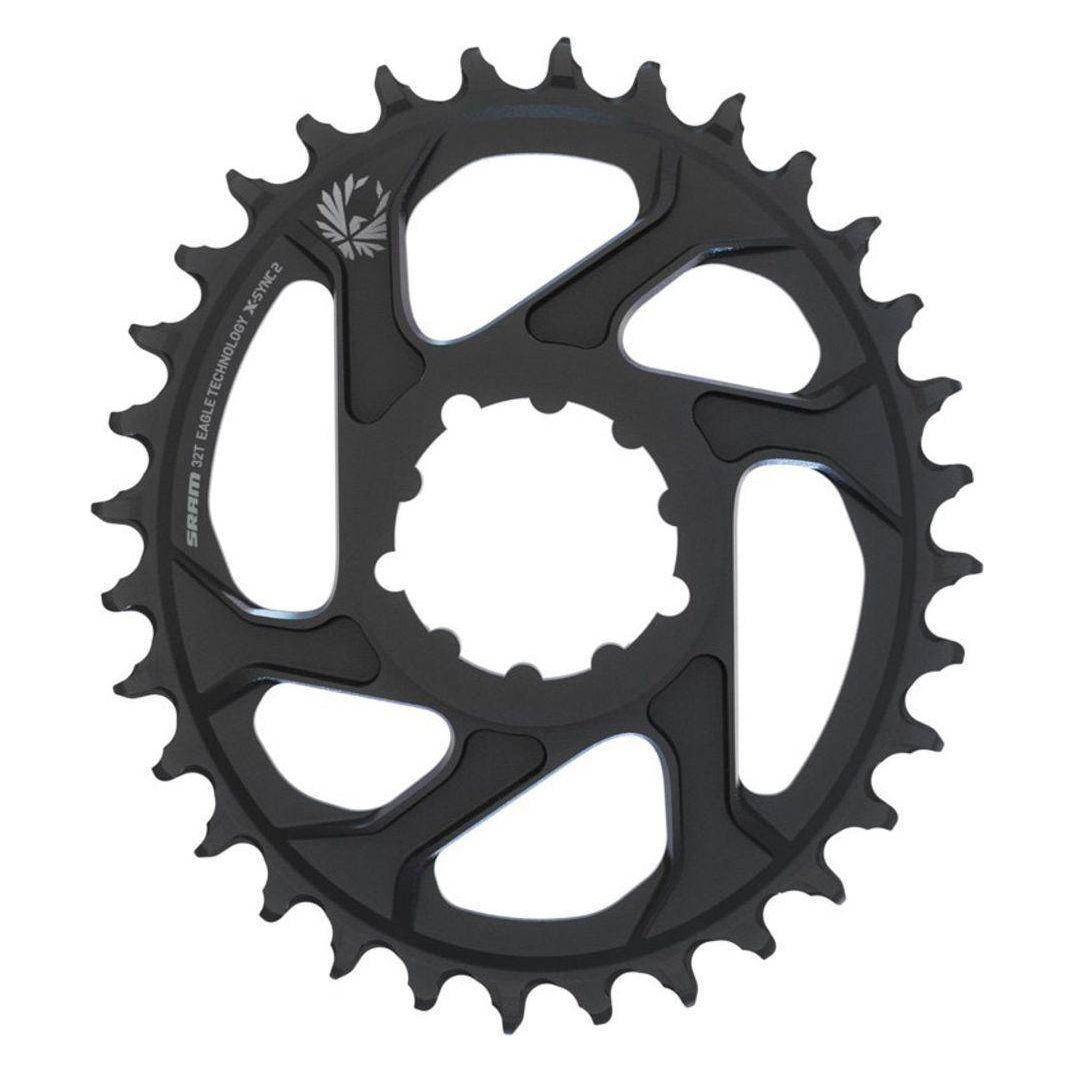 Sram XX1/X01/Gx Eagle oval 12-speed kettingblad zwart met 3mm offset voor boost direct mount fietsaccessoire