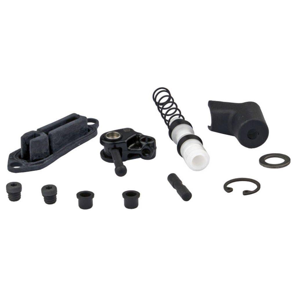 Sram G2 Guide RS binnenwerk remd met kabel, zichtbaar in close-up voor mountainbike of racefiets.