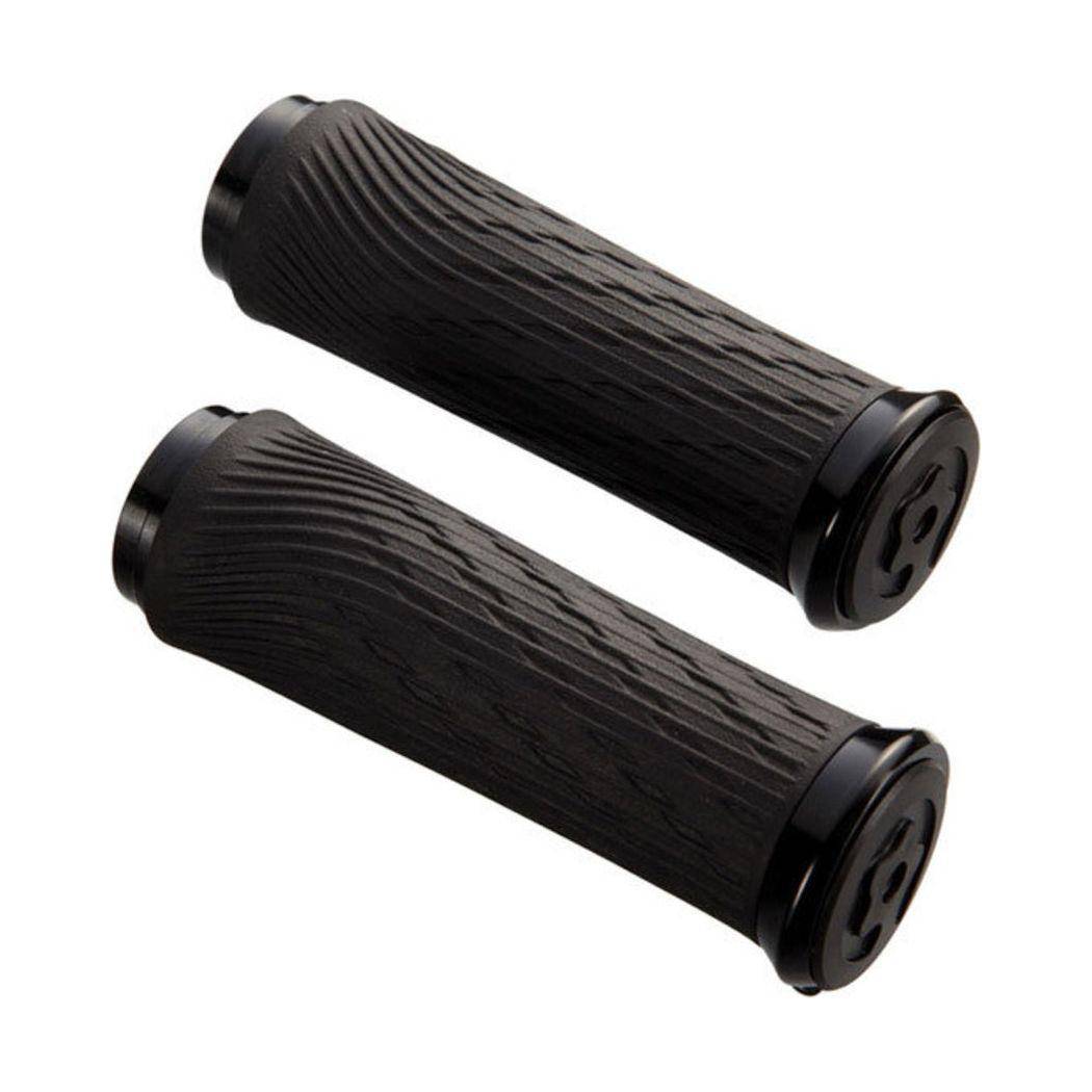 Zwart Sram Gripd handvat Twister voor fiets, comfortabele grip en stevige bevestiging, geschikt voor mountainbiken en racing.