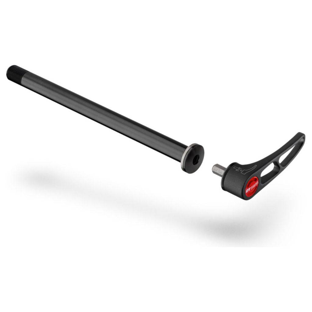 DT Swiss Naafd DT RWS Plug In X12 BST TA 148/12 168.5, steekassen voor fiets, close-up afbeelding