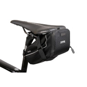 Zefal Z Light Pack zadeltas zwart, ultralicht en compacte fietsaccessoire voor achterop de fiets, zichtbaar in de afbeelding.