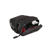 Zefal Z Light Pack zadeltas in zwart, ultralicht en waterdicht voor fietsaccessoires en bagage.