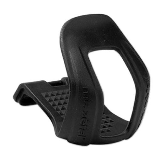 Zefal Toeclip Half 45 S/M zwart set voor fietsschoenen en pedalen, comfortabel en stevig voor racefietsen