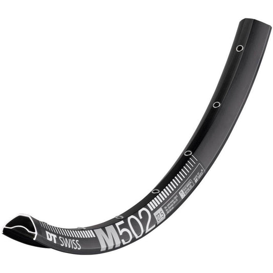 Velg 27.5" DT Swiss M502 Disc Aluminium 35mm Enkel Gebust 28/14 Gaats Zwart - Le Coq Wielerartikelen