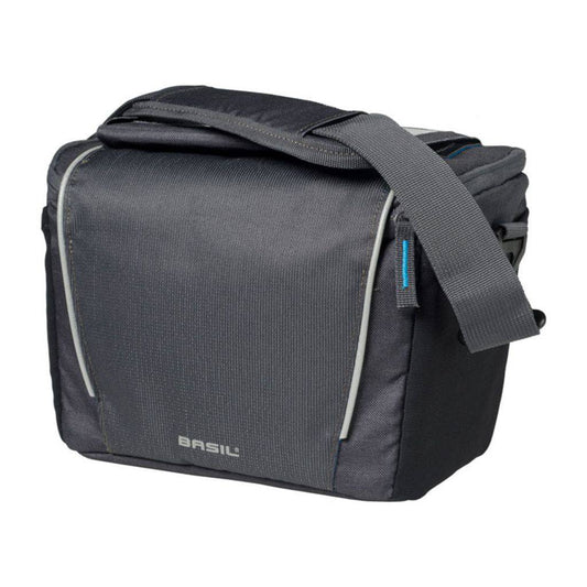 Basil Stuurtas Sport Design Handlebar Bag Graphite 7 Liter - Le Coq Wielerartikelen
