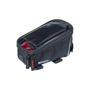 Zwarte Basil Sport Design frametas van 1 liter, waterafstotend en ideaal voor sport en onderweg.