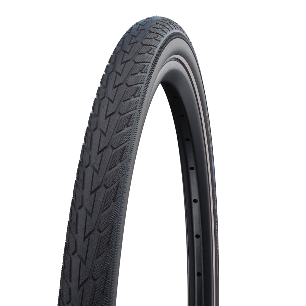 Schwalbe Buitenband 28" Road Cruiser Green K-Guard 47-622-  Zwart/Coffee - Le Coq Wielerartikelen