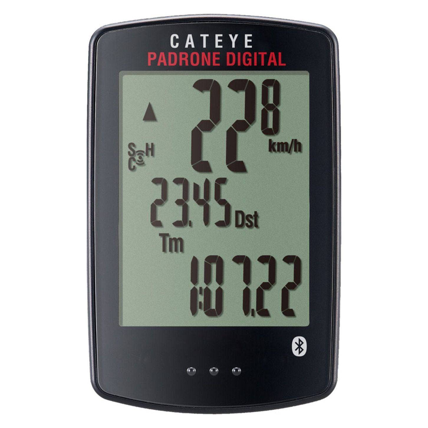 Cateye Fietscomputer Padrone Digital - Le Coq Wielerartikelen