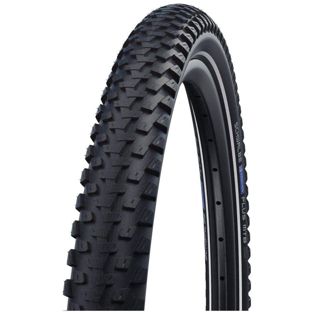 Schwalbe 27,5" MTB buitenband Marathon Plus Addix Performance Smartguard, zwart, anti-lek banden voor mountainbiken