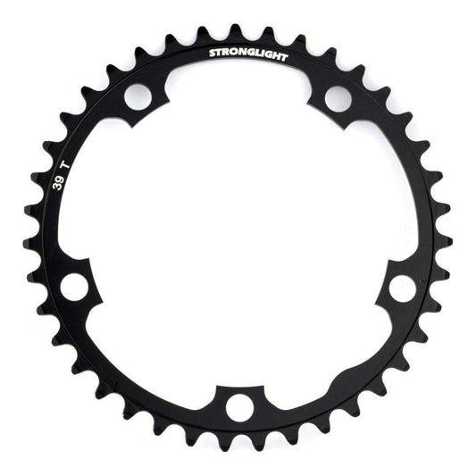 Stronglight Kettingblad Shimano/Sram/Fsa Type S Dural 9/10V 39T Steek 130 Zwart - Le Coq Wielerartikelen