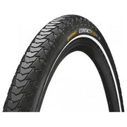 Continental 28-inch Contact Plus SafetyPlus breaker stadsfiets band in zwart, met antilek en duurzame rubberlaag