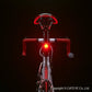 Achterlicht Cateye Wearable Mini SL-WA10 Led Batterij Zwart - Le Coq Wielerartikelen