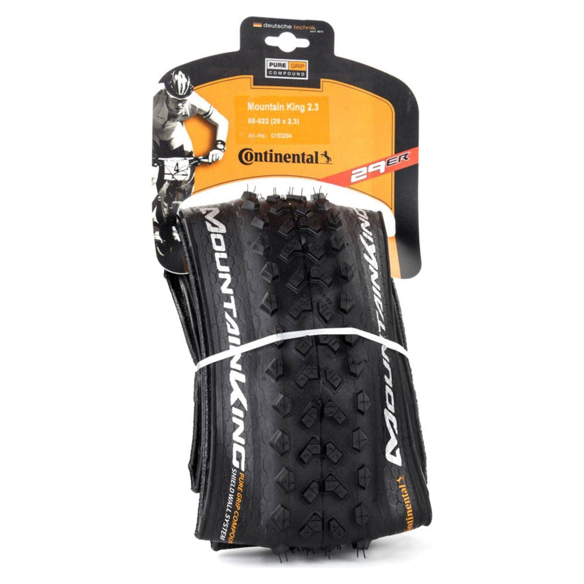 Continental Mountain King III MTB buitenband 29 inch, zwart, vouwband, TLR Performance, 58-622, geschikt voor mountainbiken