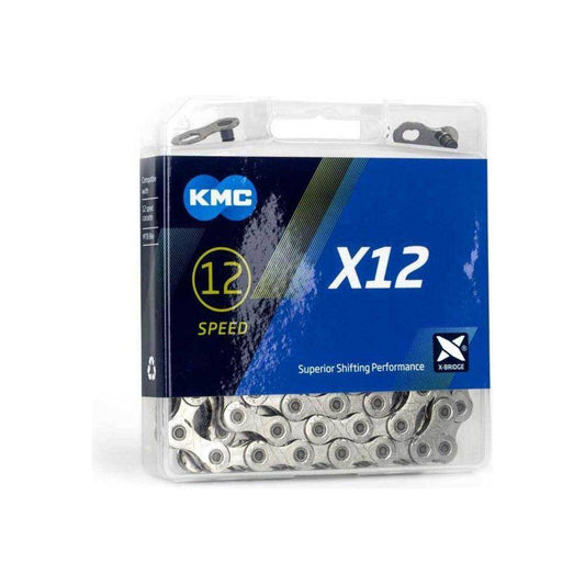 Ketting KMC X12 12V 11/128 Zilver 126 Schakels - Le Coq Wielerartikelen