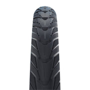 Schwalbe Energizer Plus 26x1.75 zwarte reflecterende E-bike buitenband met profiel, geschikt voor elektrische fietsen.