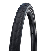 Schwalbe Energizer Plus 26x1.75 E-bike buitenband met reflectie, zwart, geschikt voor elektrische fietsen.