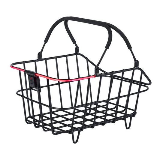 Basil Fietsmand Cento Alu Multi System Nordlicht  46 X 34 X 26 Cm - Zwart - Le Coq Wielerartikelen