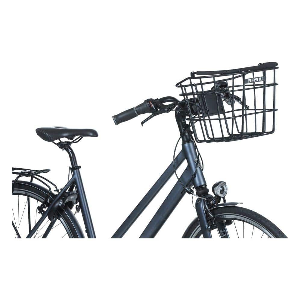 Basil Fietsmand Bremen Aluminium 28 X 37 X 26 Cm - Zwart - Le Coq Wielerartikelen