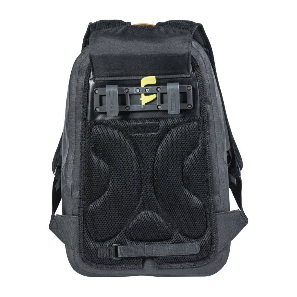 Basil Fietsrugzak Urban Dry Backpack 18 Liter 27 X 16 X 45 Cm - Grijs - Le Coq Wielerartikelen
