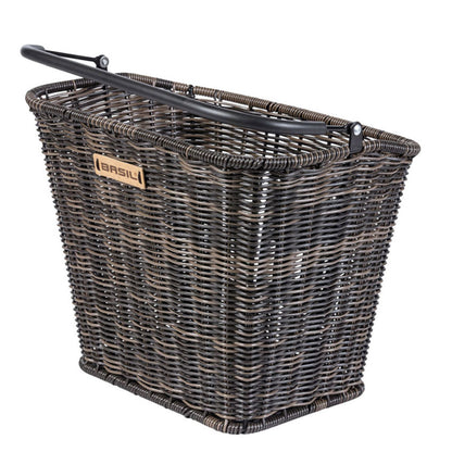 Basil Fietsmand Bremen Rattan Look Kf 27 X 35 X 29 Cm - Le Coq Wielerartikelen