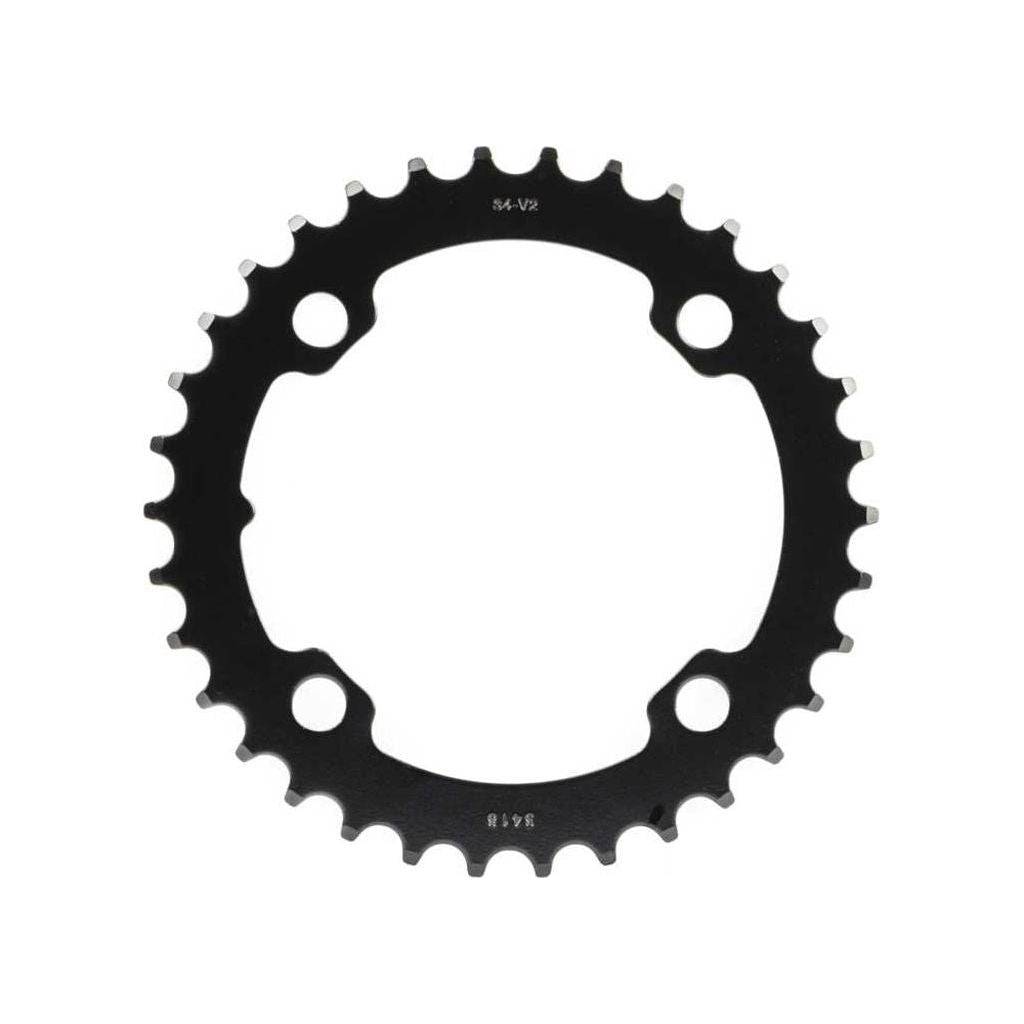 Zwart Sram kettingblad 11-speed 34T voor 1V met steek 104, zichtbaar op de afbeelding