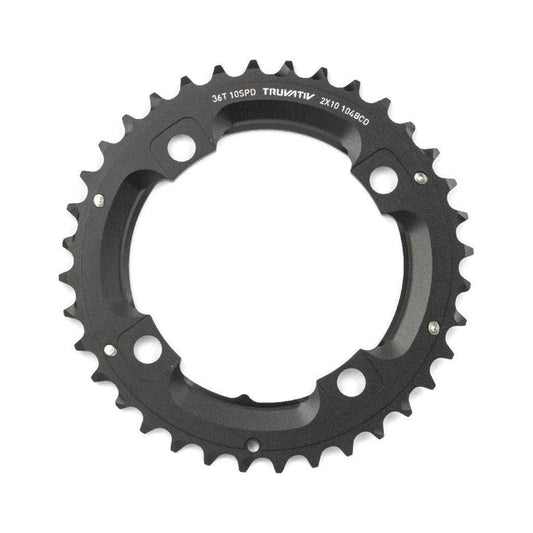 Sram Kettingblad 10V 36T Pitch 104 Pinloos Zwart - Le Coq Wielerartikelen
