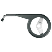 Zwart SKS Chainbow kettingscherm voor 26/28 inch fietsen, beschermt de ketting en voorkomt vuil op de kettingkast.