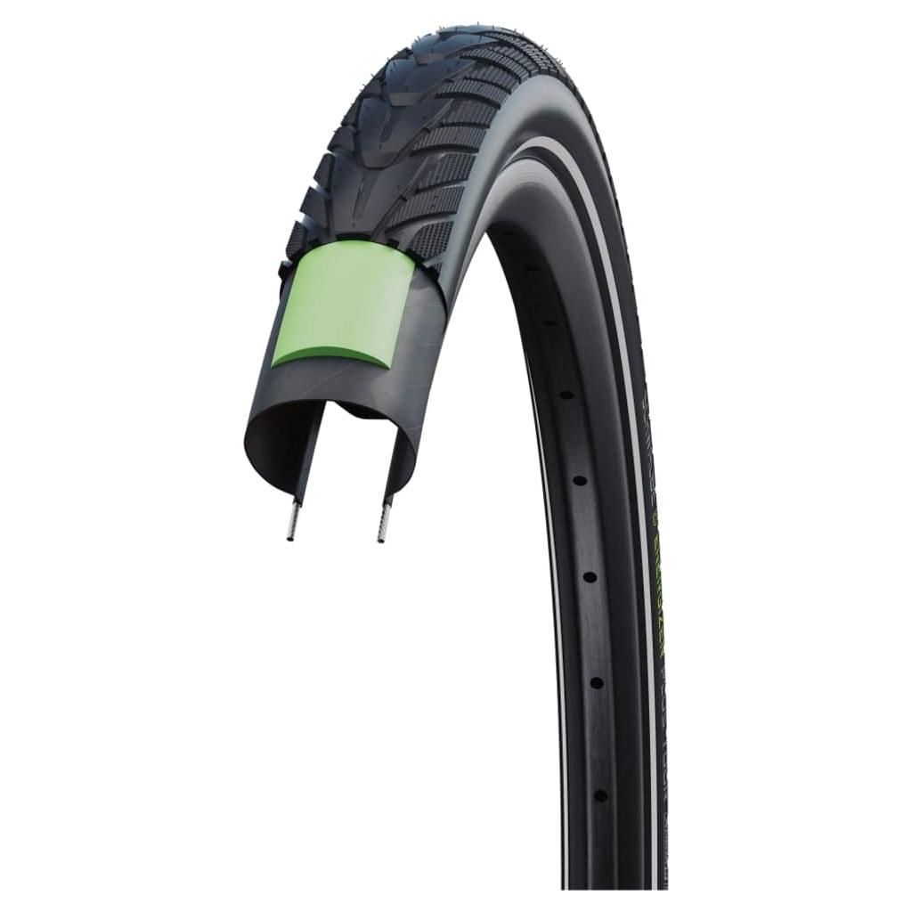 Schwalbe Buitenband 28" Energizer Plus ADDIX E GreenGuard - Zwart - Le Coq Wielerartikelen