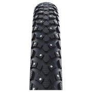 Zwarte Schwalbe Marathon Winter Plus SmartGuard stadsfiets buitenband 28-inch met anti-lek bescherming.