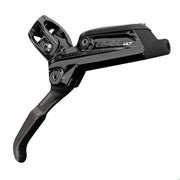 Zwart Sram Rem Level Ultimate remhendel met remklauw voor mountainbiken, zichtbaar met bedieningsknoppen en remonderdelen