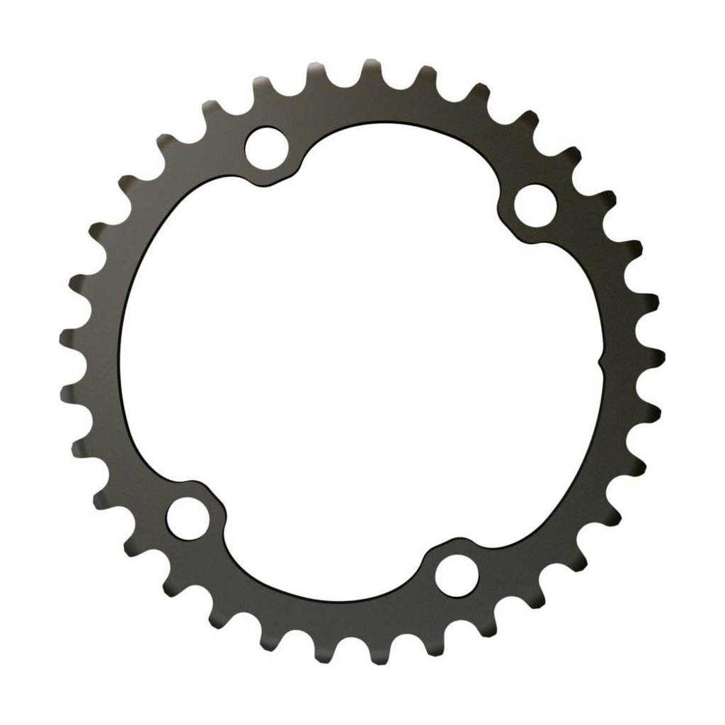 Sram Force 12-speed kettingblad 35T, zwart, met 12 tanden, geschikt voor racefietsen, zichtbaar in close-up op afbeelding.