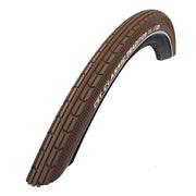 CST Tradition Plus XL C1207 stadsfiets buitenband in bruin met reflectie, 28x1,75, geschikt voor stadsfietsen.
