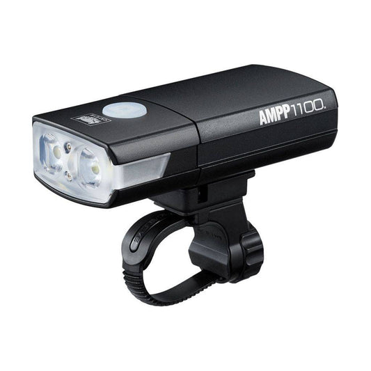 Koplamp Cateye Ampp1100 Hl-El1100Rc Led Usb Oplaadbaar Accu Zwart - Le Coq Wielerartikelen