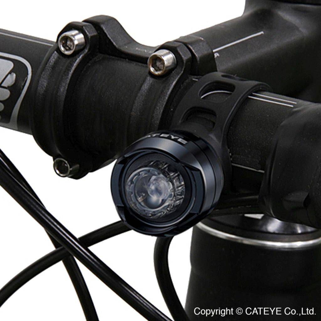 Lampset Cateye Orb Rechargeable Sl-Ld160Rc-F + Sl-Ld160Rc-R Led Usb Oplaadbaar Zwart - Le Coq Wielerartikelen