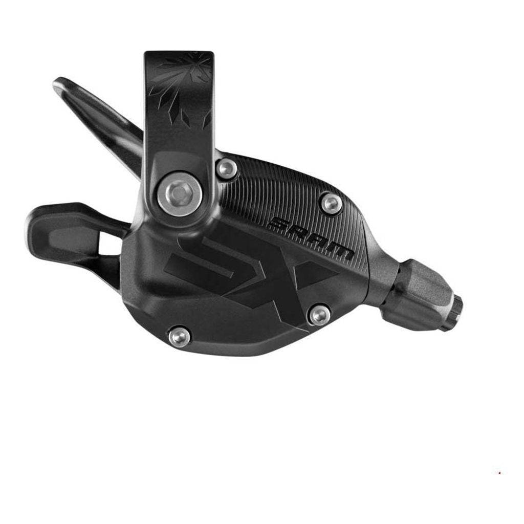 Sram 12-speed SX Eagle achterderailleur shifter met ergonomische hendel en schakelfuncties, compatibel met mountainbike.