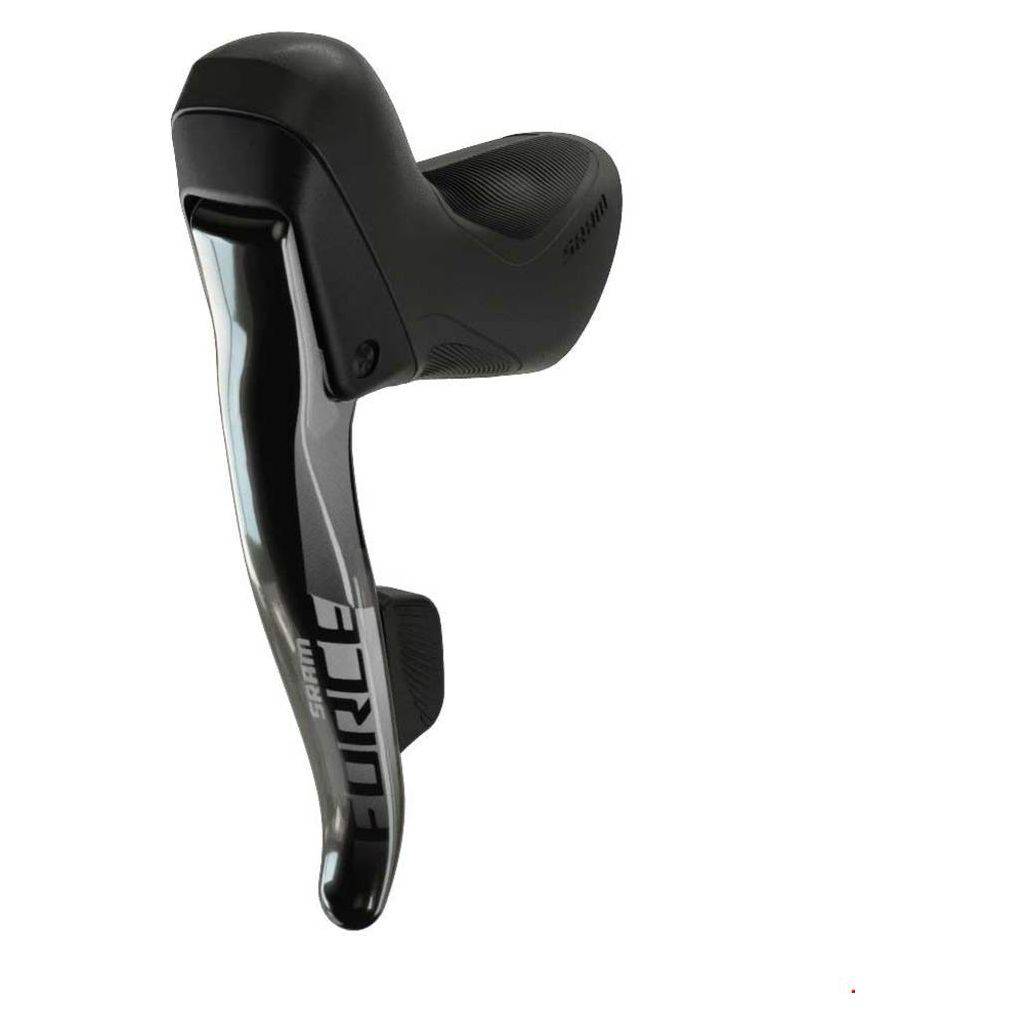 Sram Force Etap AXS D1 12-speed schakelhendels voor racefiets, zwart met bedieningsknoppen en digitale displays