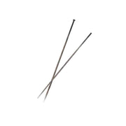 Zwart set van 6 DT Swiss ARC100 Dicut 48 spaakkits voor voor- en achterwiel, inclusief 6 spaaks voor fiets.