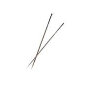 Zwart set van 6 DT Swiss ARC1400 Dicut 48 spaakkits voor voor- en achterwielen, inclusief 6 stuks, zichtbaar in de afbeelding.