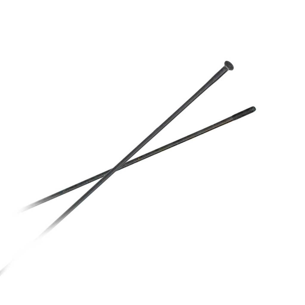 Zwart set van DT Swiss Spaakkit DT Hx1501 Spline 27.5 V+A met velg en naaf, zichtbaar op de afbeelding.