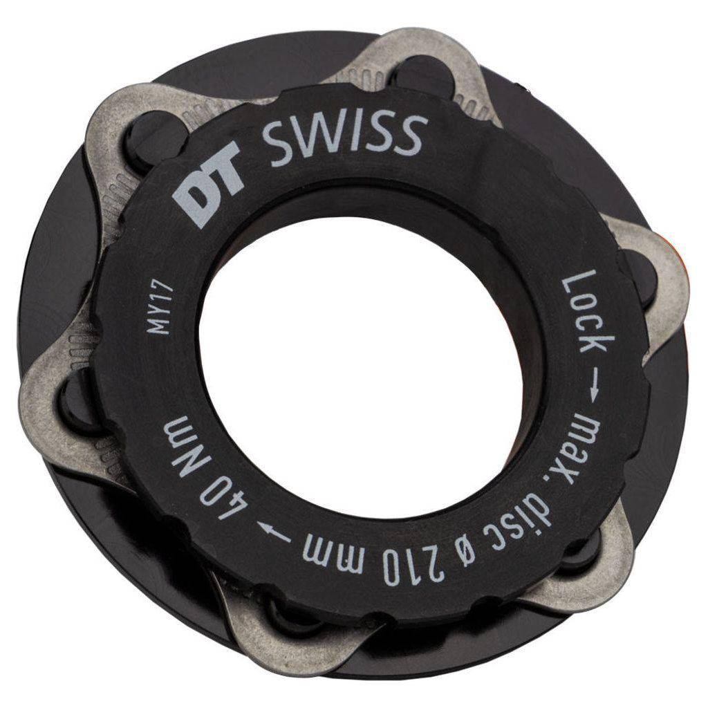 DT Swiss Center Lock adapter voor ATB 210 mm, 15 mm doorboord, geschikt voor naafdelen met Center Lock bevestiging