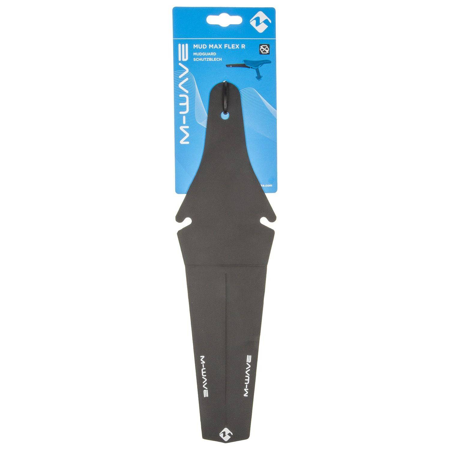 Vouwbaar Achterspatbord M-Wave Mud Max Flex R Clip-On - Le Coq Wielerartikelen
