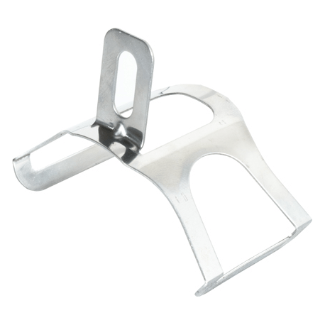Set van 5 metalen spatbordbevestigingsclips van 46 mm voor spatborden, geschikt voor auto-onderdelen van Eurofender.