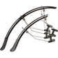 Spatbordset M-Wave Mud Max Race Qr 33 Ext - Zwart - Le Coq Wielerartikelen