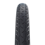 Schwalbe 24-inch Road Cruiser Plus groene stadsfietsband met Punctureguard, zwarte buitenband voor comfort en duurzaamheid