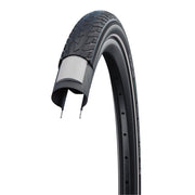 Schwalbe 24 inch Road Cruiser Plus groene stadsfiets buitenband met Punctureguard, zwart, geschikt voor stadsfietsen