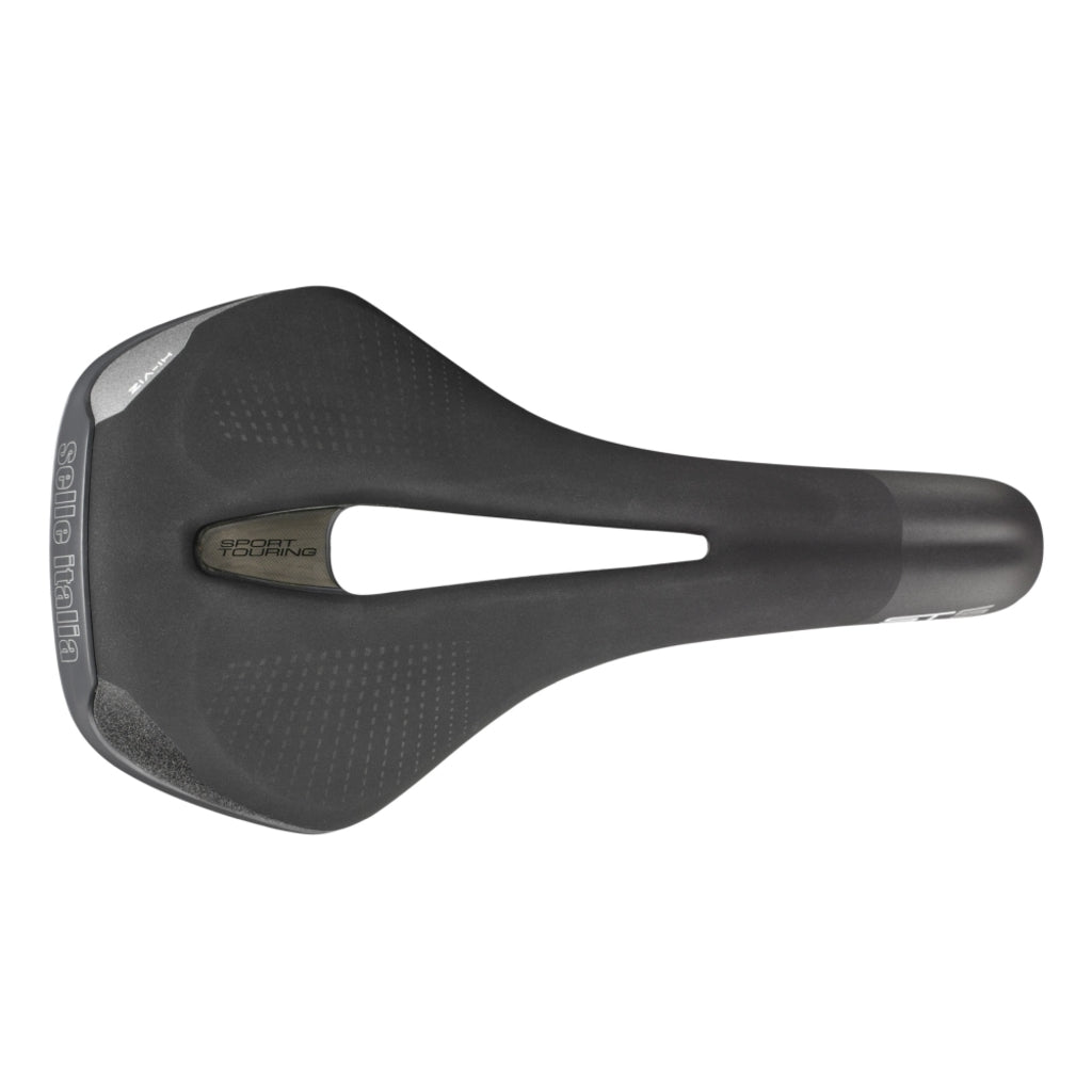 Zadel Selle Italia ST5 Flow Aluminium S2 Zwart - Le Coq Wielerartikelen